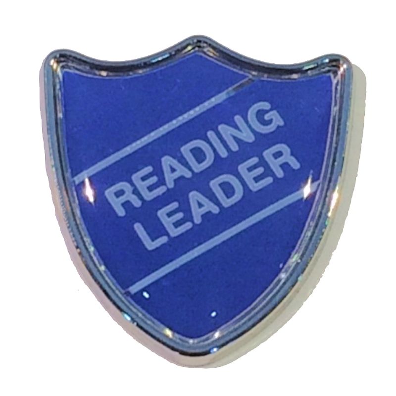 READING LEADER badge